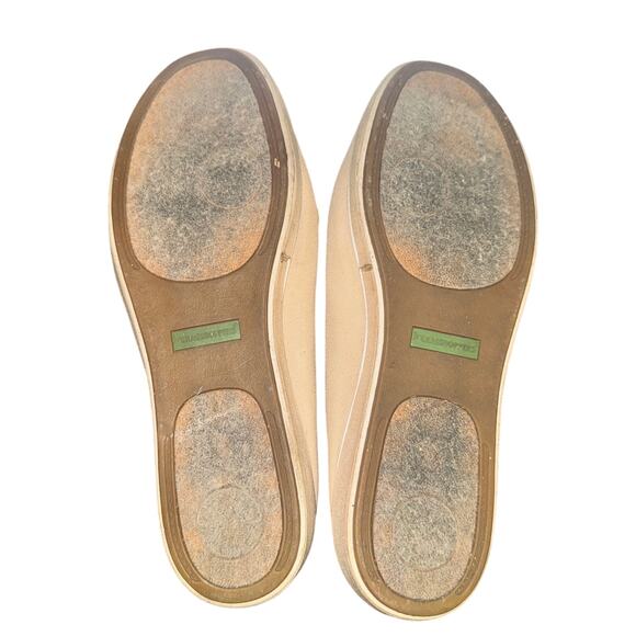 Grasshoppers Loafers Women’s Size 8.5 W Tan Canvas Slip On Comfort Shoes - Picture 8 of 9